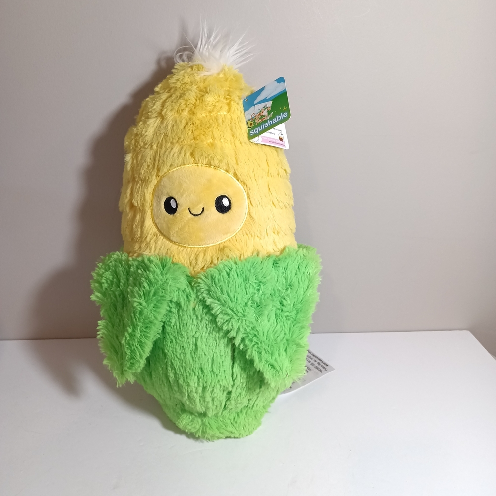 Squishable Comfort Food Plush Corn New NWT